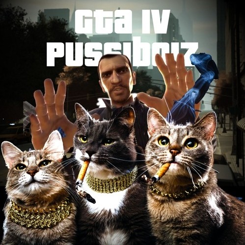 3 gangster cats