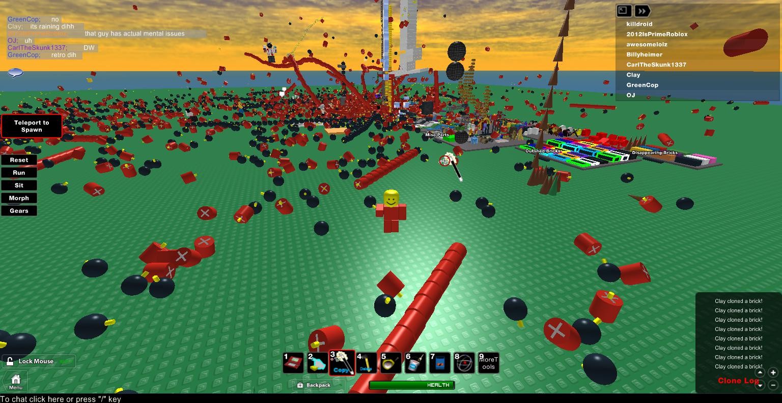 building gone crazy