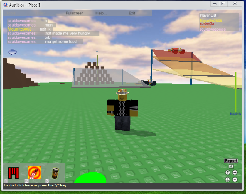 Austiblox screenshot.