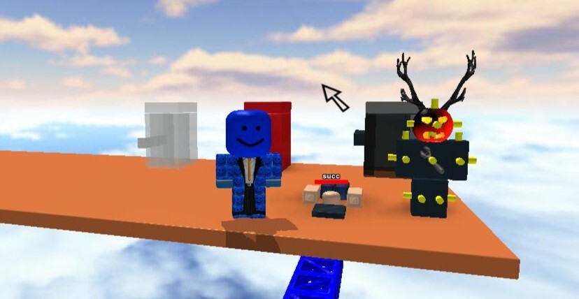 I beated Obby for Succ!!